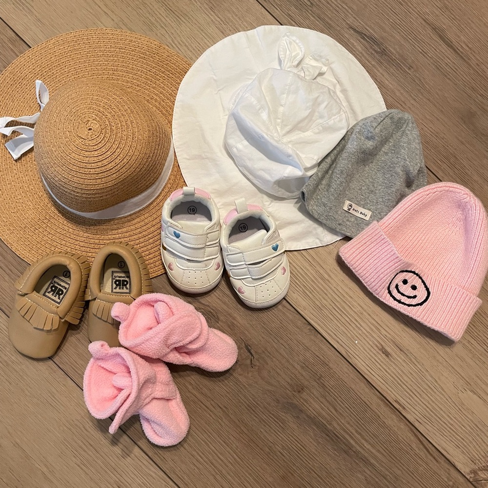 0-6m Stylish Baby Accessories Set